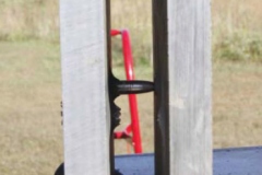 Ballistic-test-penetrator-between-plates