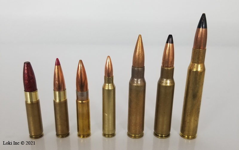 Rifle Cartridge lineup