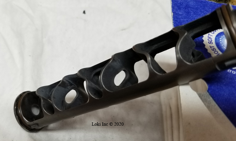 Fired Sparrow parts treated with Weld-Kleen after solvent and brushing 2