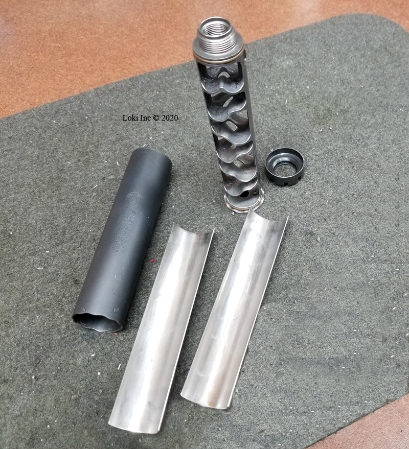 Sparrow with anti-seize after tumbling with stainless steel pins