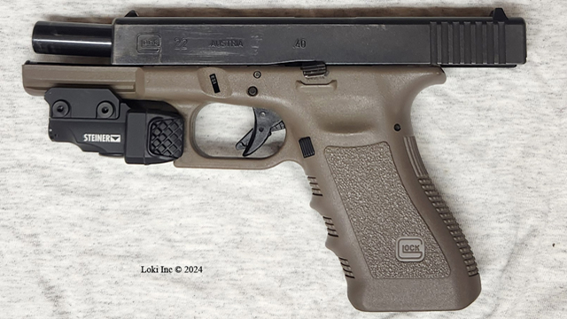 Glock 22 with Tor-X